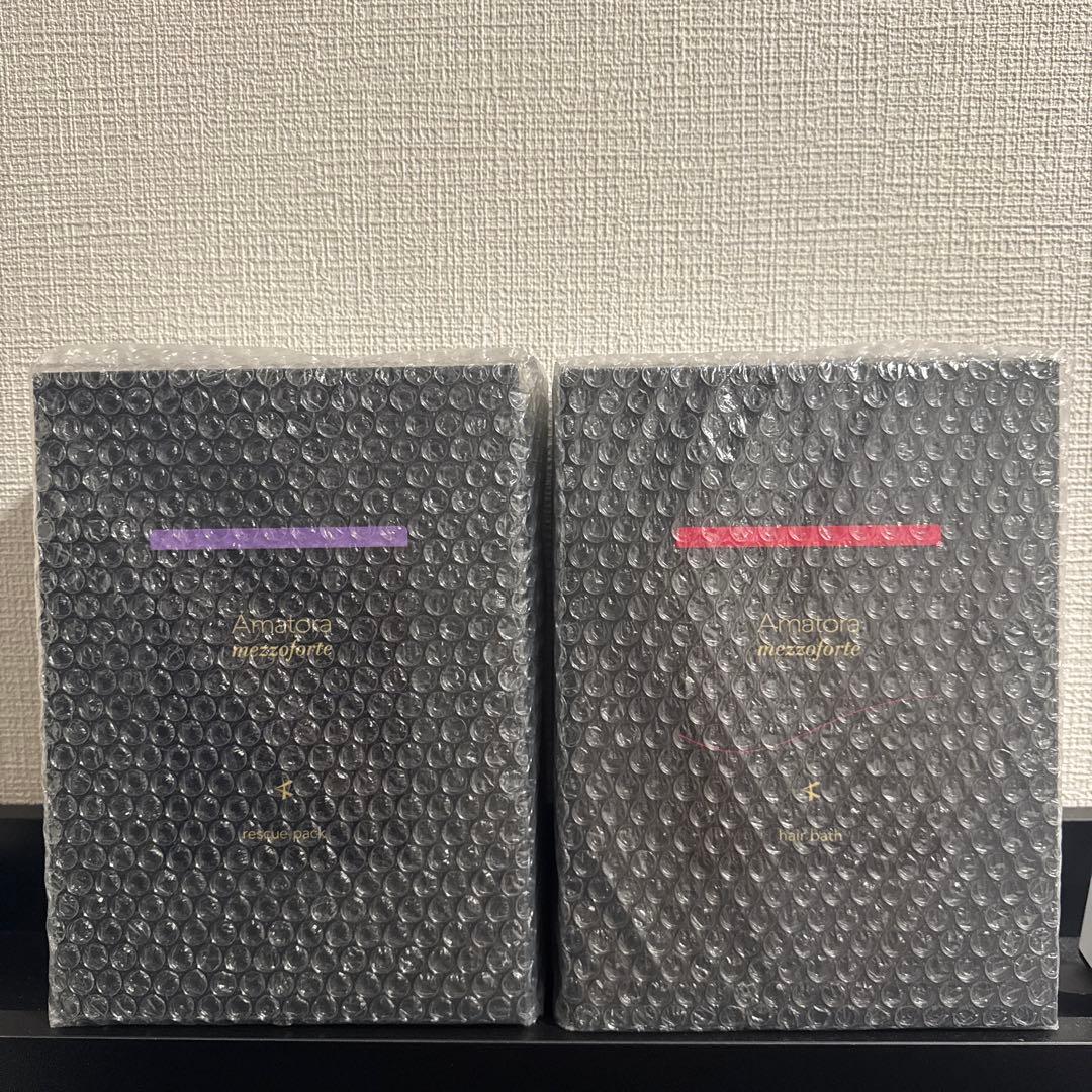 アマトラ メゾフォルテ シャンプーレスキューパック1Lセット（ボトル付き）