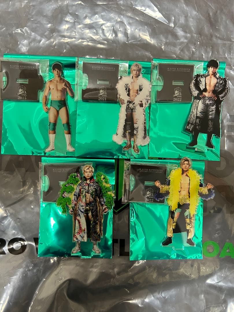 清宮海斗　デビュー10周年記念　トレーディングアクリルスタンド　プロレス　ノア プロレスリングNOAH清宮海斗 デビュー10周年アクリルスタンド 2024