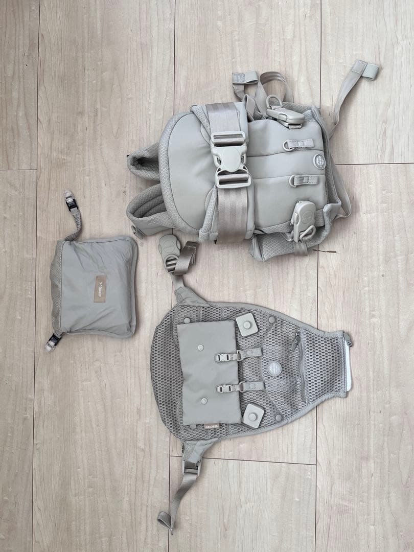 A.B.C AIRBUGGY BABY CARRIER 純正ケープ付き ベビーキャリア - AIRBUGGY | ベビーカーのエアバギー