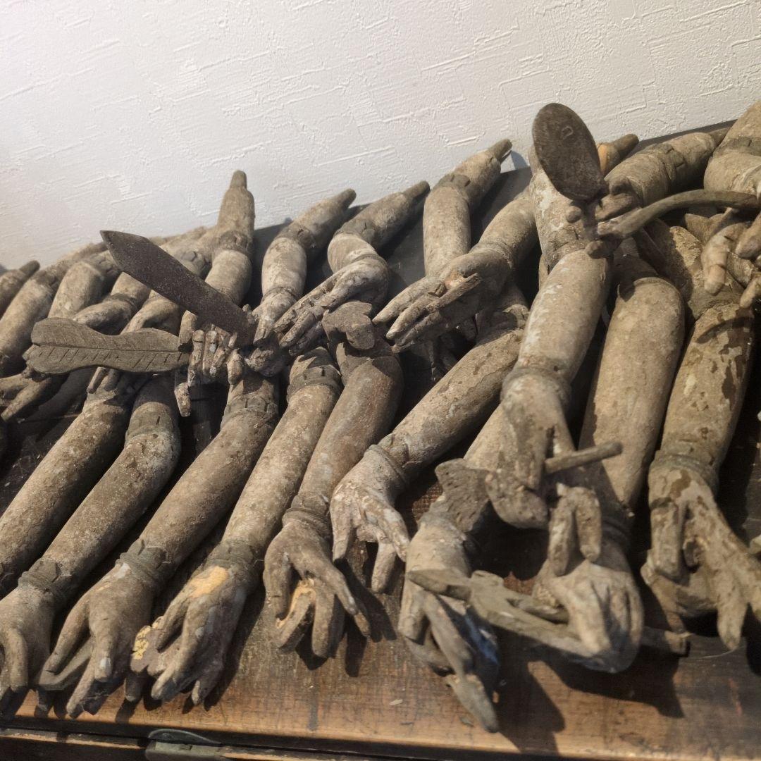 千手観音の御手30本 時代 御本体なし