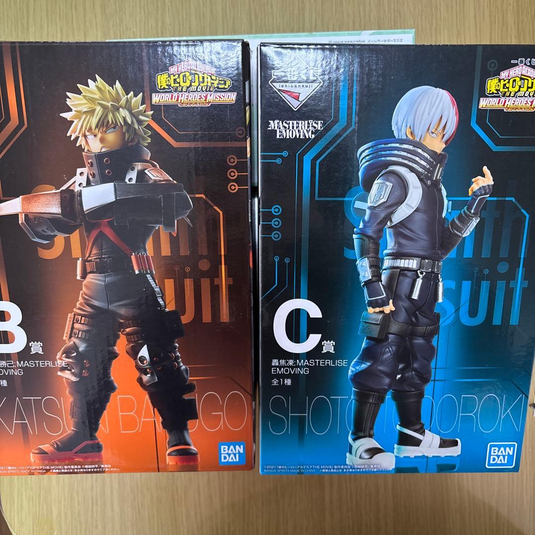 僕のヒーローアカデミア 爆豪勝己 轟焦凍