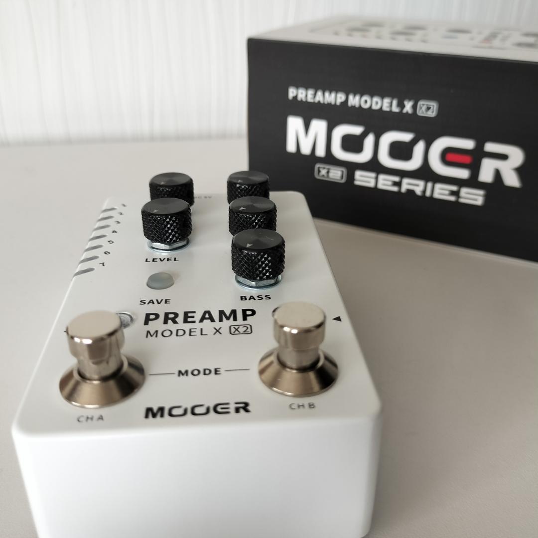 新品：Mooer PREAMP MODEL X2 Mooer Preamp Model X2 Electric guitar preamp