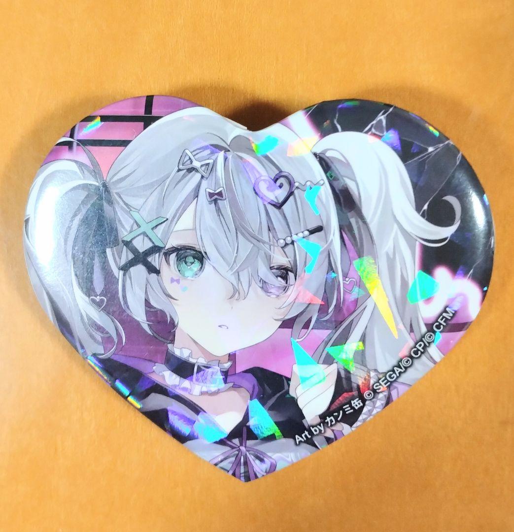 プロセカ キラキラビッグハート型缶バッジ ニーゴ 初音ミク - メルカリ
