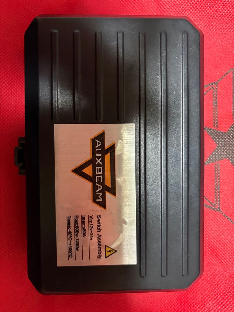 AUXBEAM スイッチパネル ストロボ無し AUXBEAM 【接続機数4】AS-40 スリムモデル ストロボ付き スイッチ