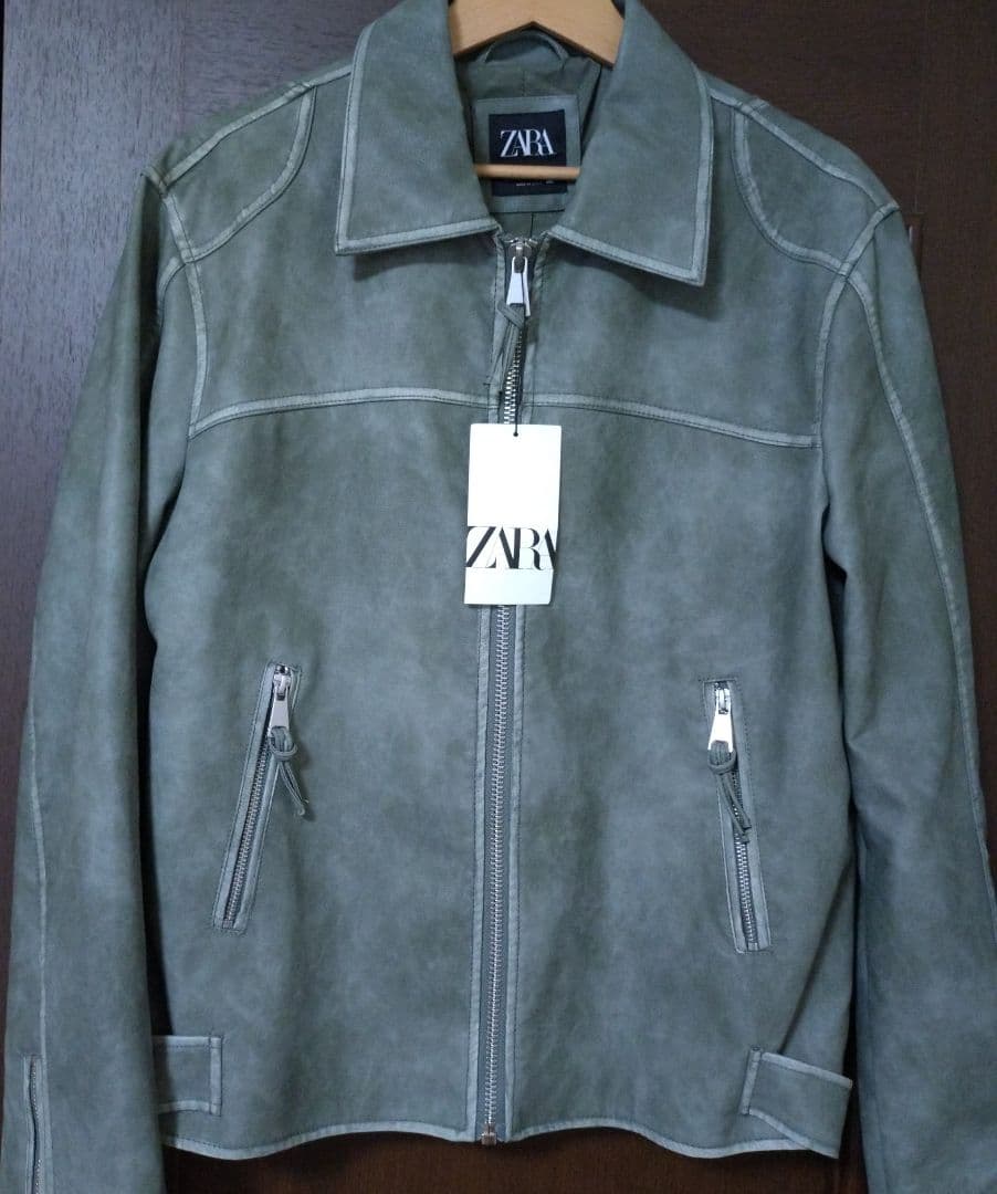 新品☆ZARA レザージャケット M ザラ