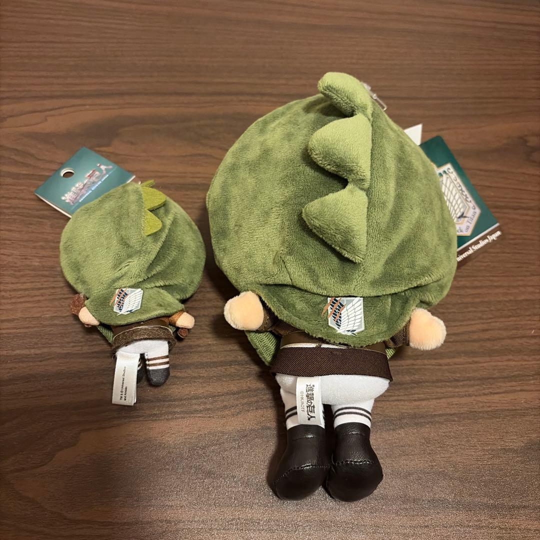 進撃の巨人 USJ エレン ぬいぐるみ2個セット - メルカリ