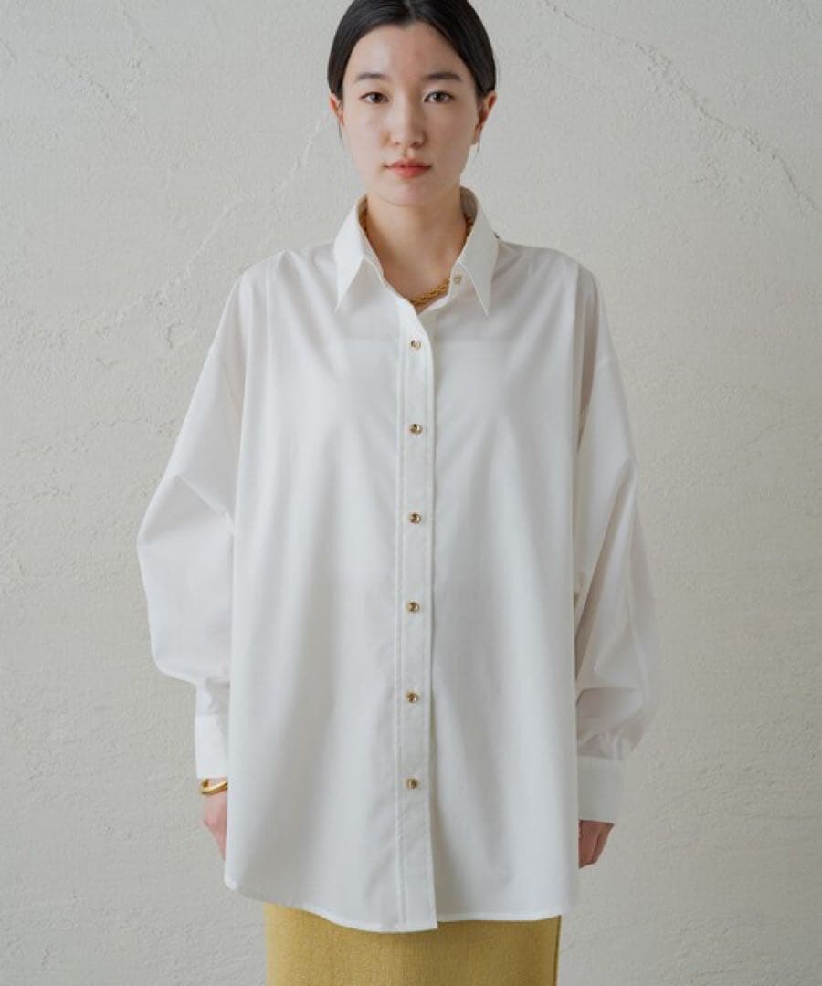 Loungedress(ラウンジドレス) 「ライトサテンBIGシャツ」