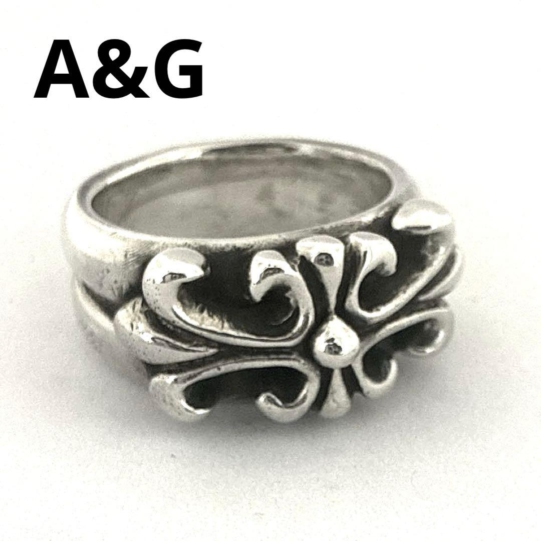 A&G エーアンドジー リング シルバー925 指輪 メンズアクセサリー 16号 A&G エーアンドジー リング シルバー925 指輪 メンズアクセサリー 16号
