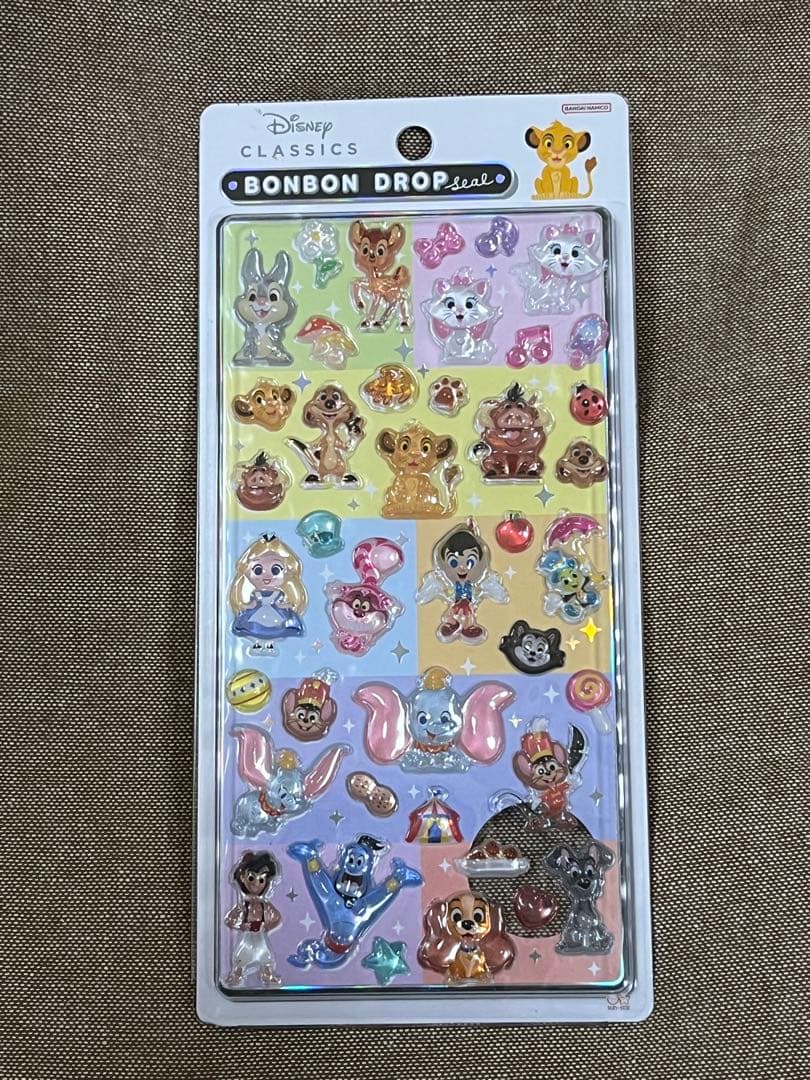 ボンボンドロップシール　ディズニー　クラシック