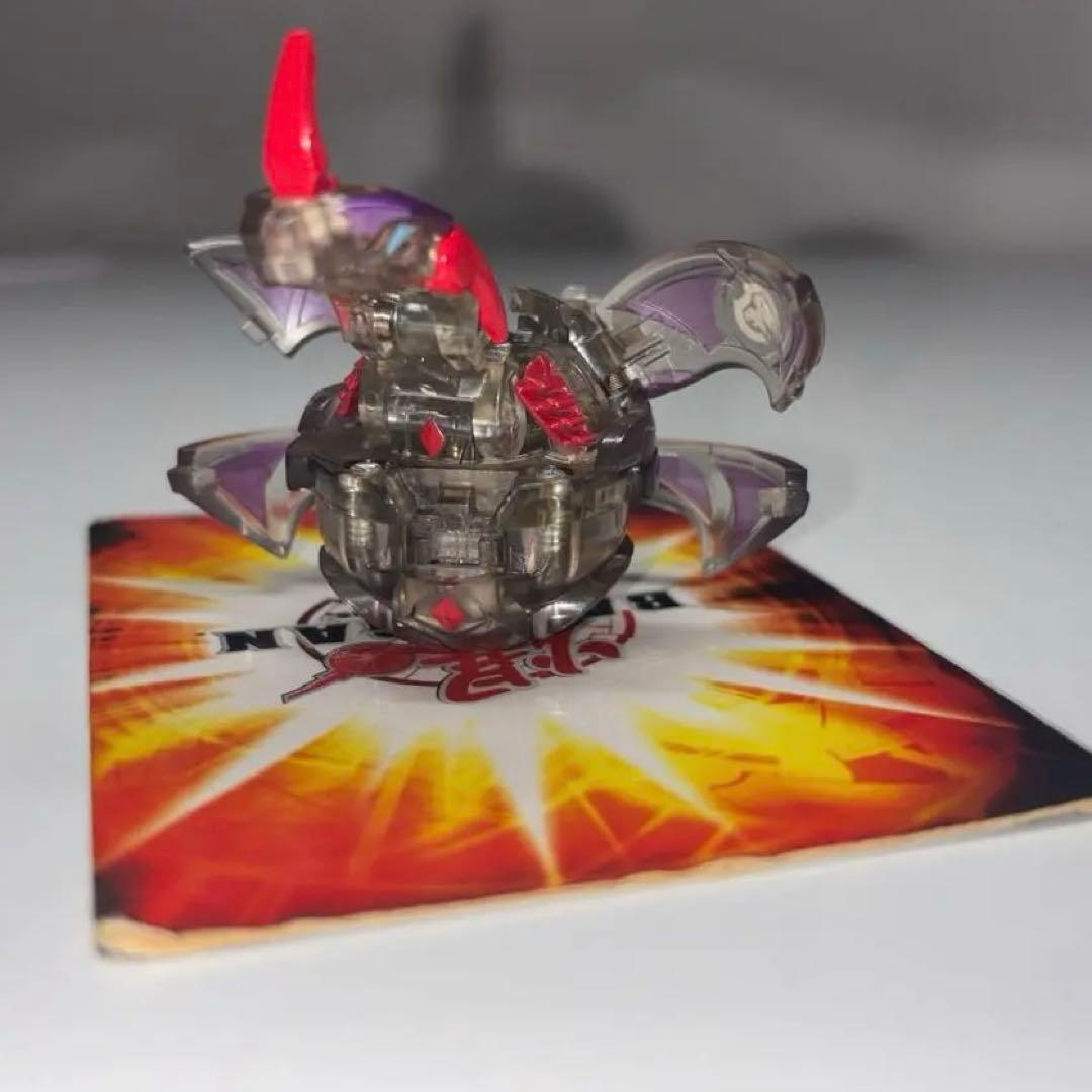 BAKUGAN 爆丸 ダークオン・ クロスドラゴノイド (クリアブラック