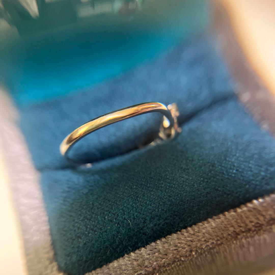 ル*ナ様 K10WGアイオライトハートモチーフリング - メルカリ