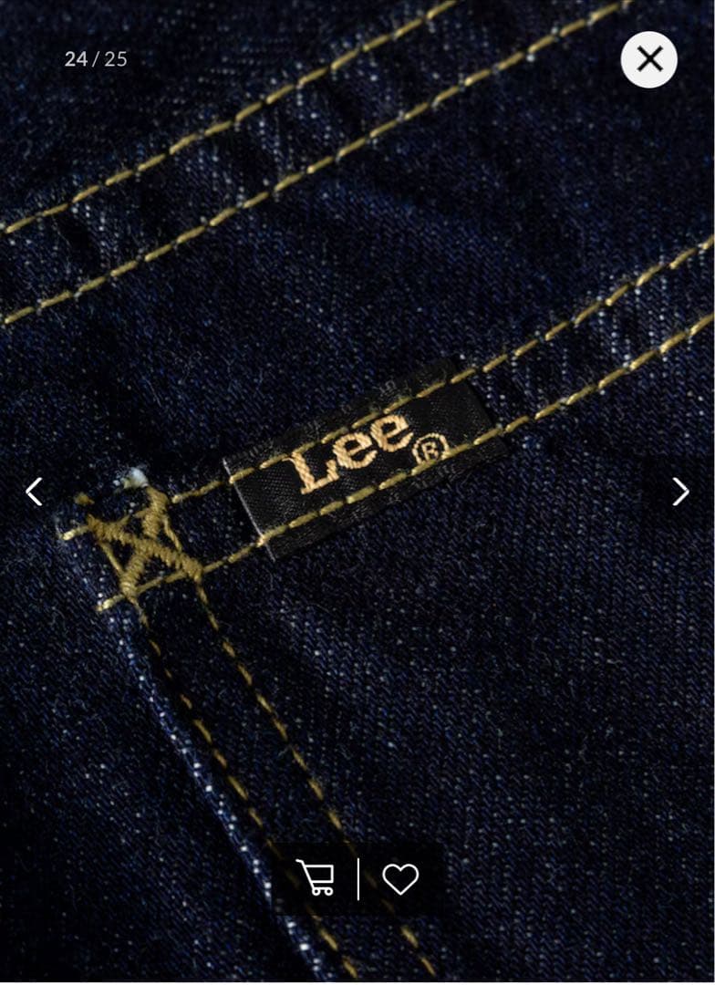 タグ付 Lee フリークスストア 別注 RIDERS 101 CURVE LEG - メルカリ