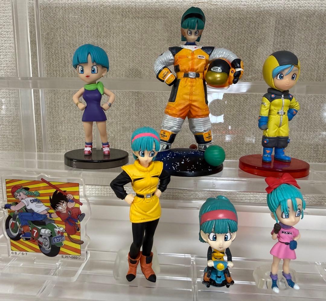 ドラゴンボール ドラカプ 宇宙服ブルマ ミニフィギュアセット 纏め売り