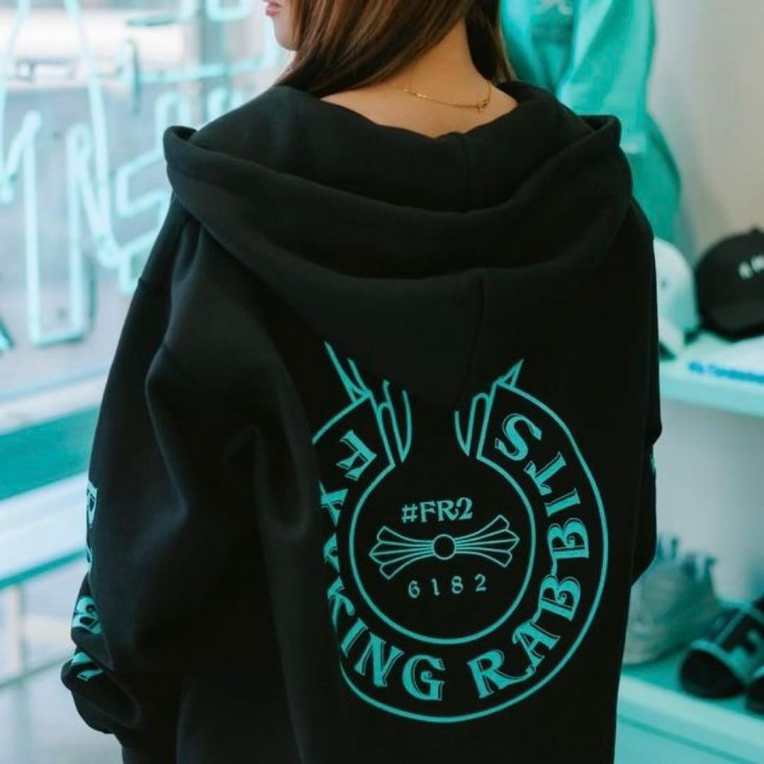 FR2月桃 完売 パーカー クロムハーツ 新品 黒 sizeL 沖縄 フーディー