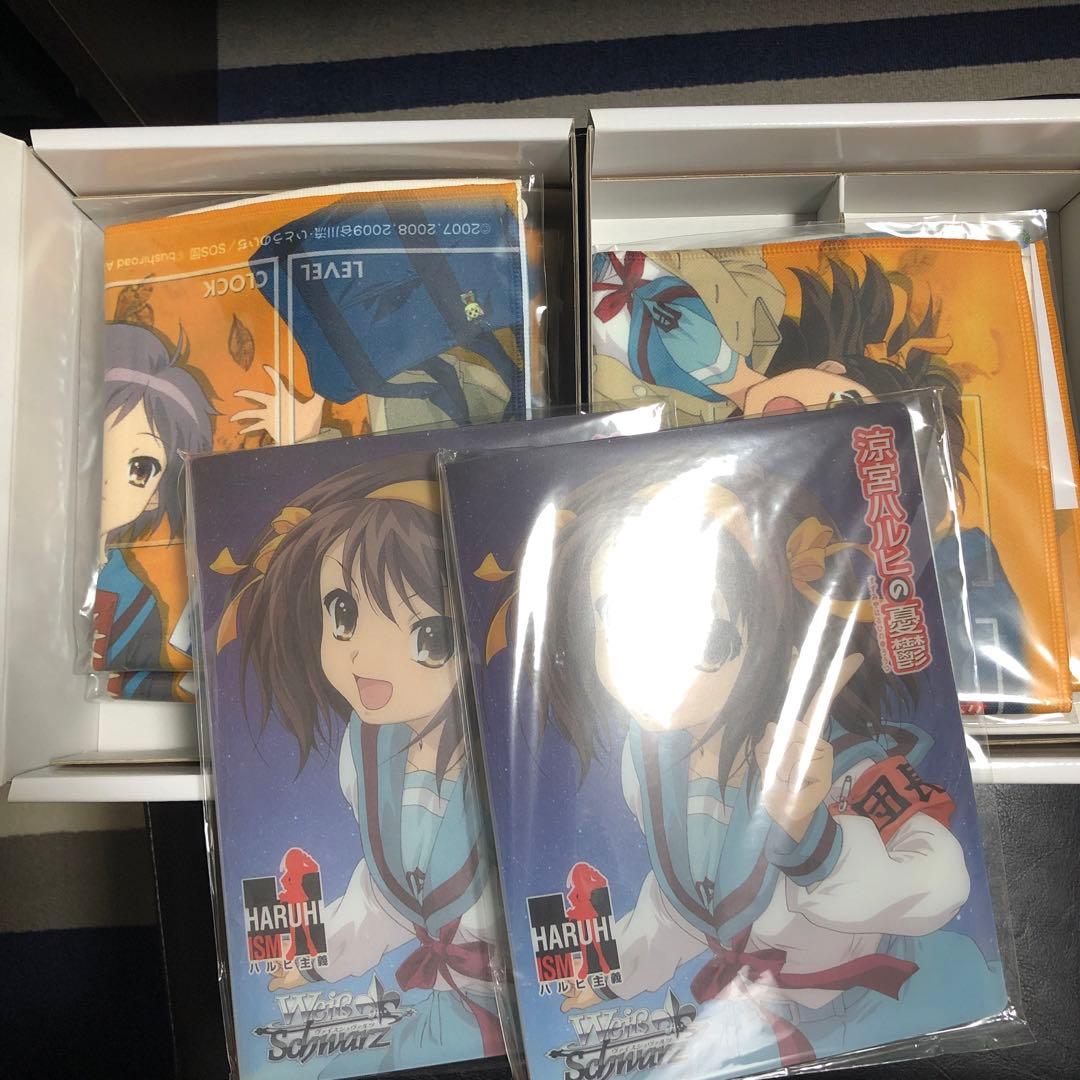 ヴァイスシュバルツ涼宮ハルヒの憂鬱カードとサプライセット