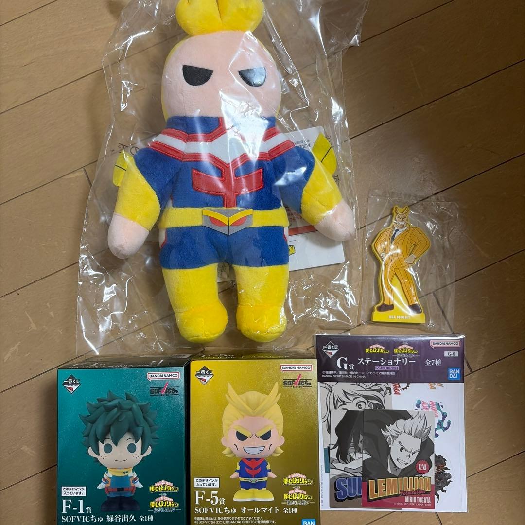一番くじ僕のヒーローアカデミア紡がれる思いE賞オールマイトサウンドぬいぐるみ 一番くじ ヒロアカ 紡がれる想い E賞 オールマイト サウンドぬいぐるみ