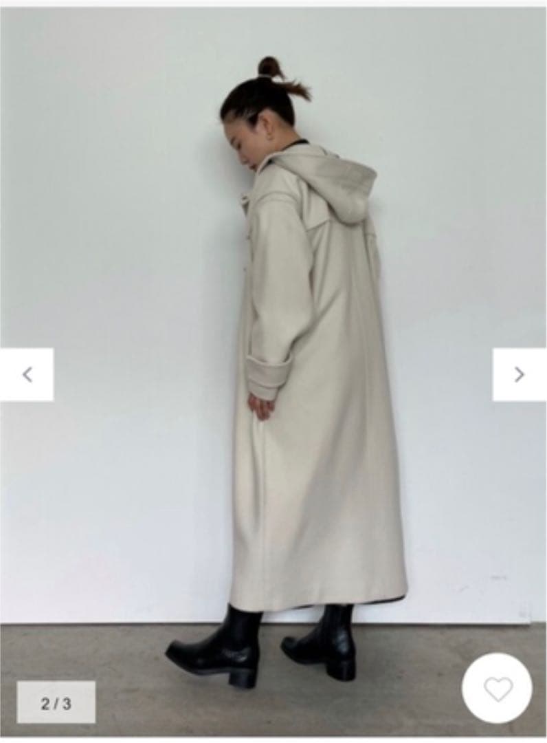 uncrave アンクレイヴ プルーフメルトンダッフルコート サイズ1(M