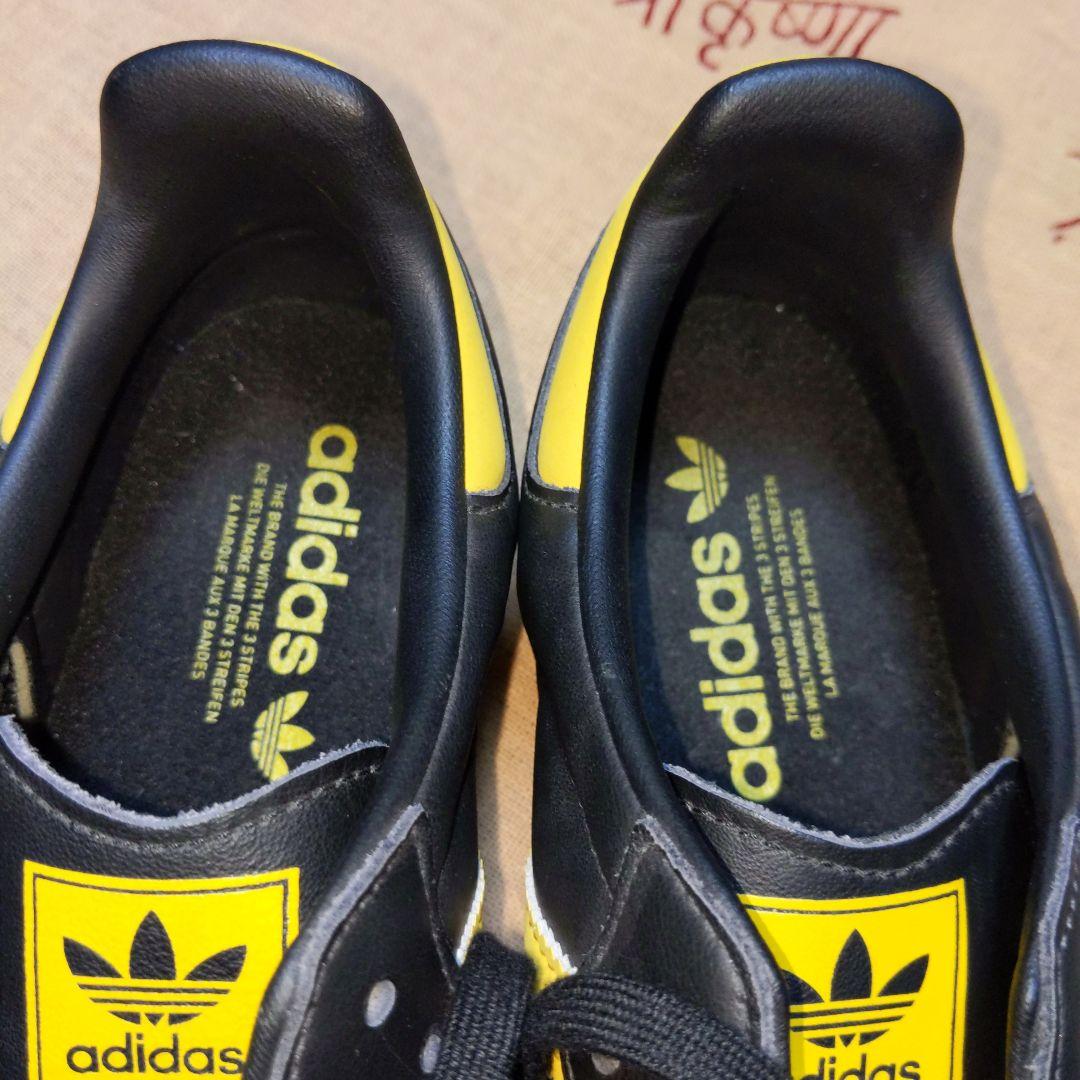 adidas SAMBA OG B96324 黒/黄 スニーカー 27.5cm