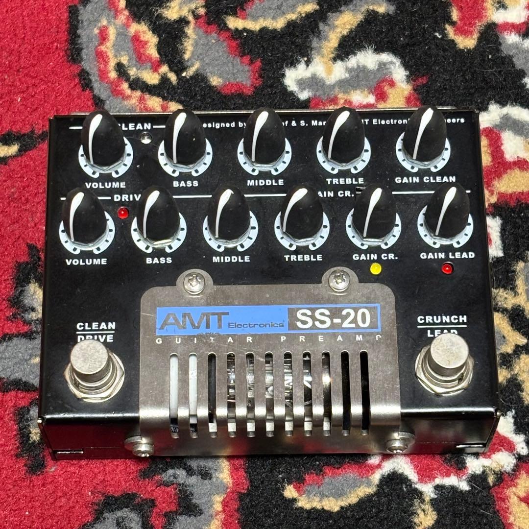 AMT Electronics SS-20 真空管 プリアンプ エフェクター AMT SS-20 (Studio Series preamp) | AMT Electronics official website