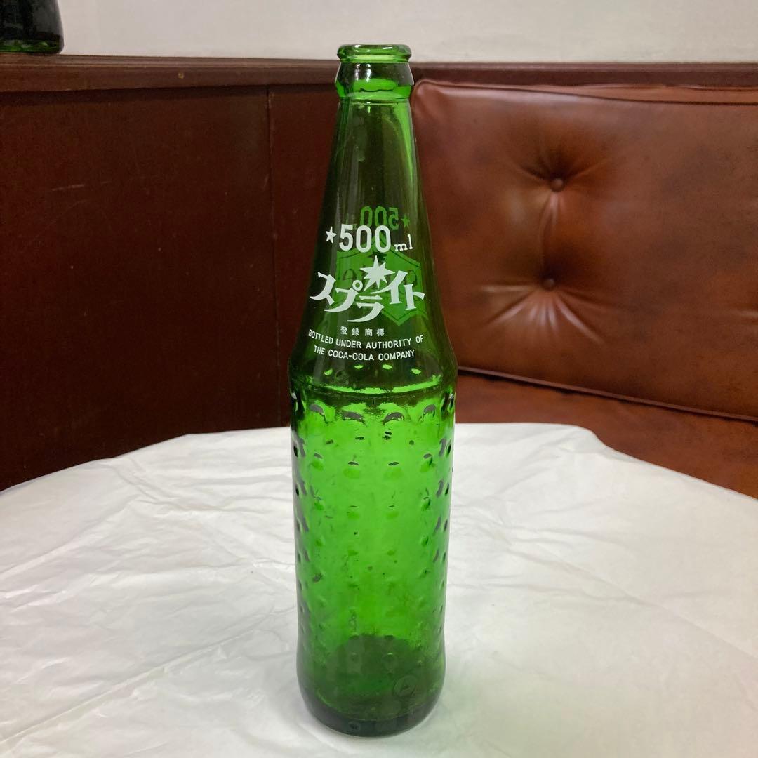 Sprite スプライト瓶 500ミリ ヴィンテージ 昭和レトロ 残り17本