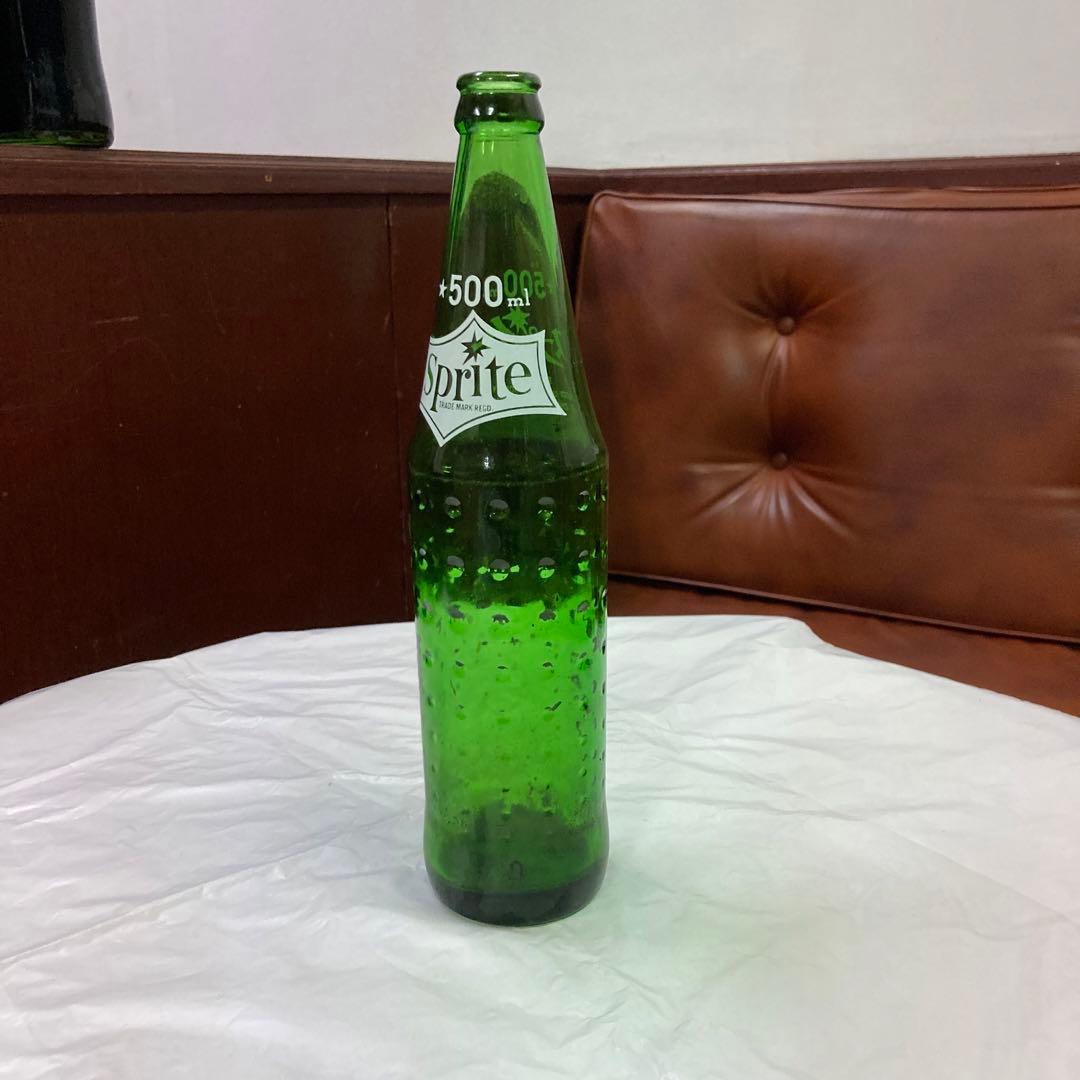 Sprite スプライト瓶 500ミリ ヴィンテージ 昭和レトロ 残り17本