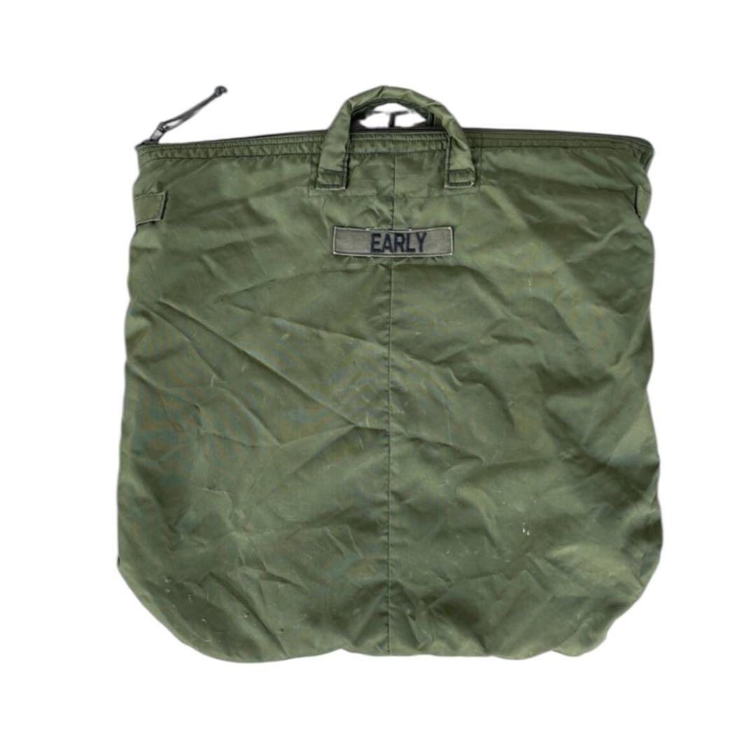 ビンテージ　ミリタリー　80s　1986年　ヘルメットバッグ　米軍　鞄　2503