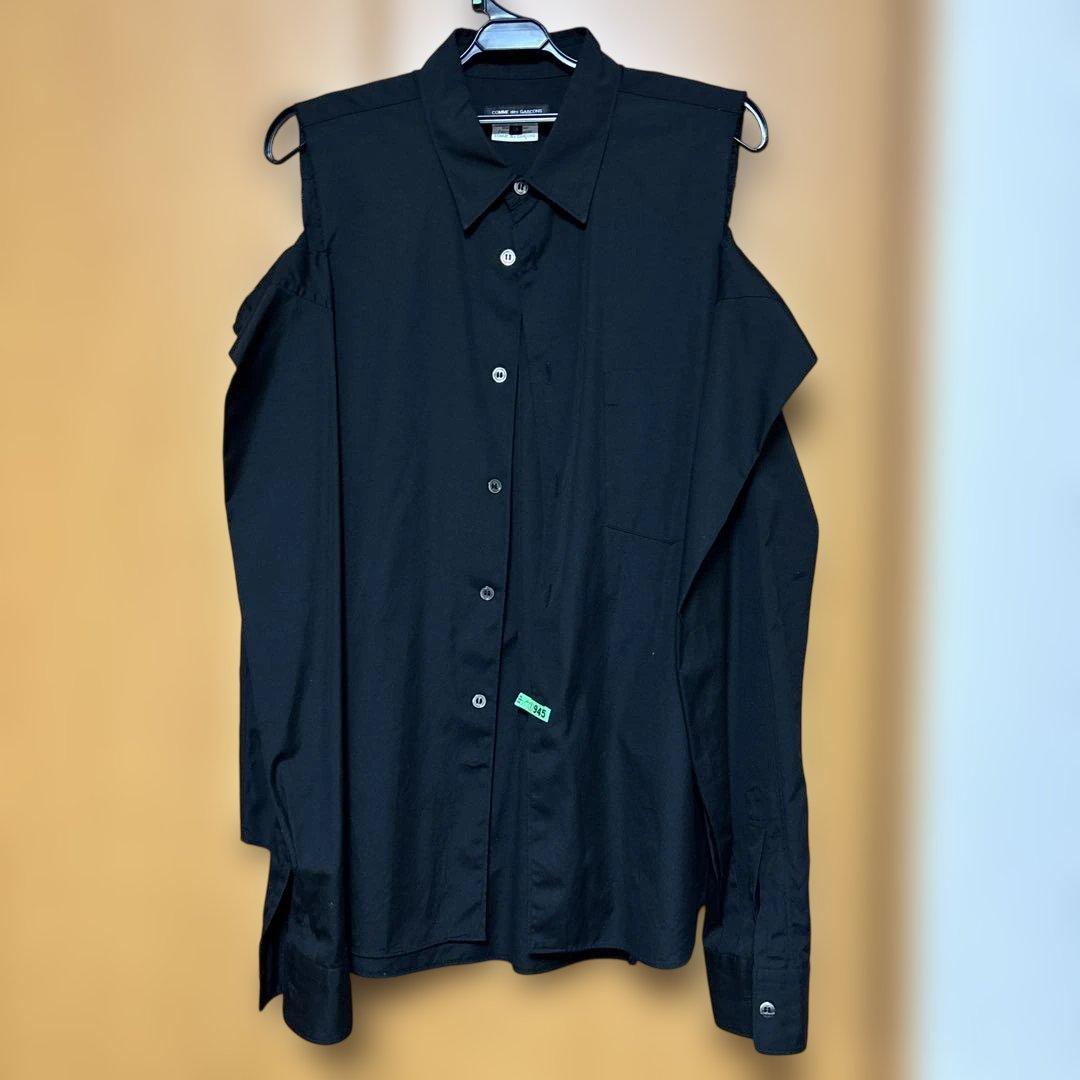 COMME des GARÇONS HOMME PLUS オフショルダーシャツ