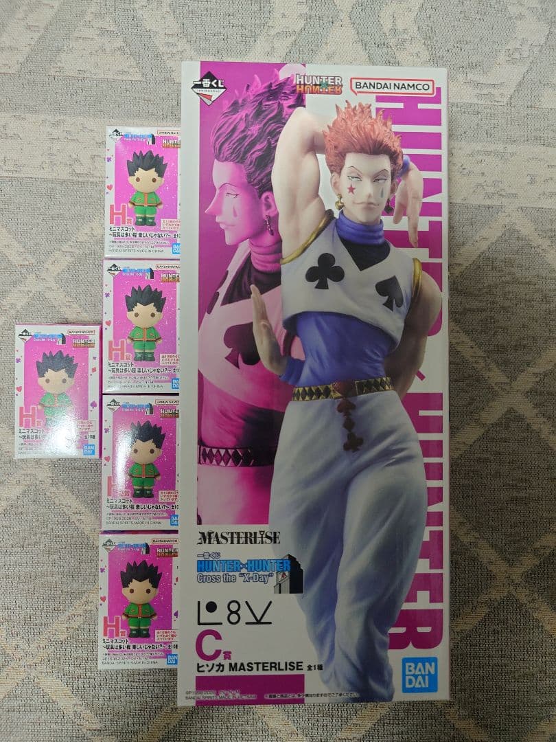 一番くじHUNTER×HUNTER C賞　ヒソカフィギュア　H賞 5個　セット