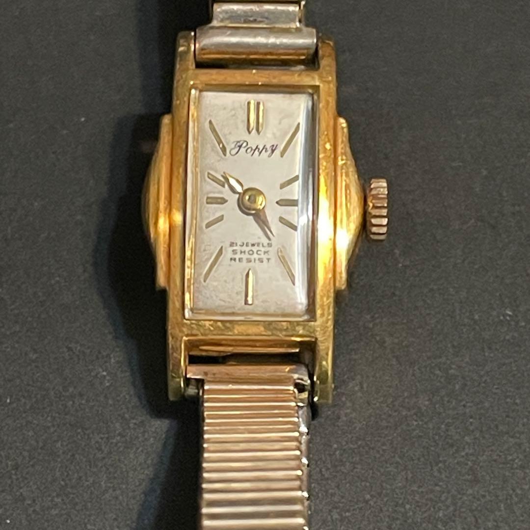 u*i様 【CITIZEN POPPY】k18 ヴィンテージ腕時計 稼働品