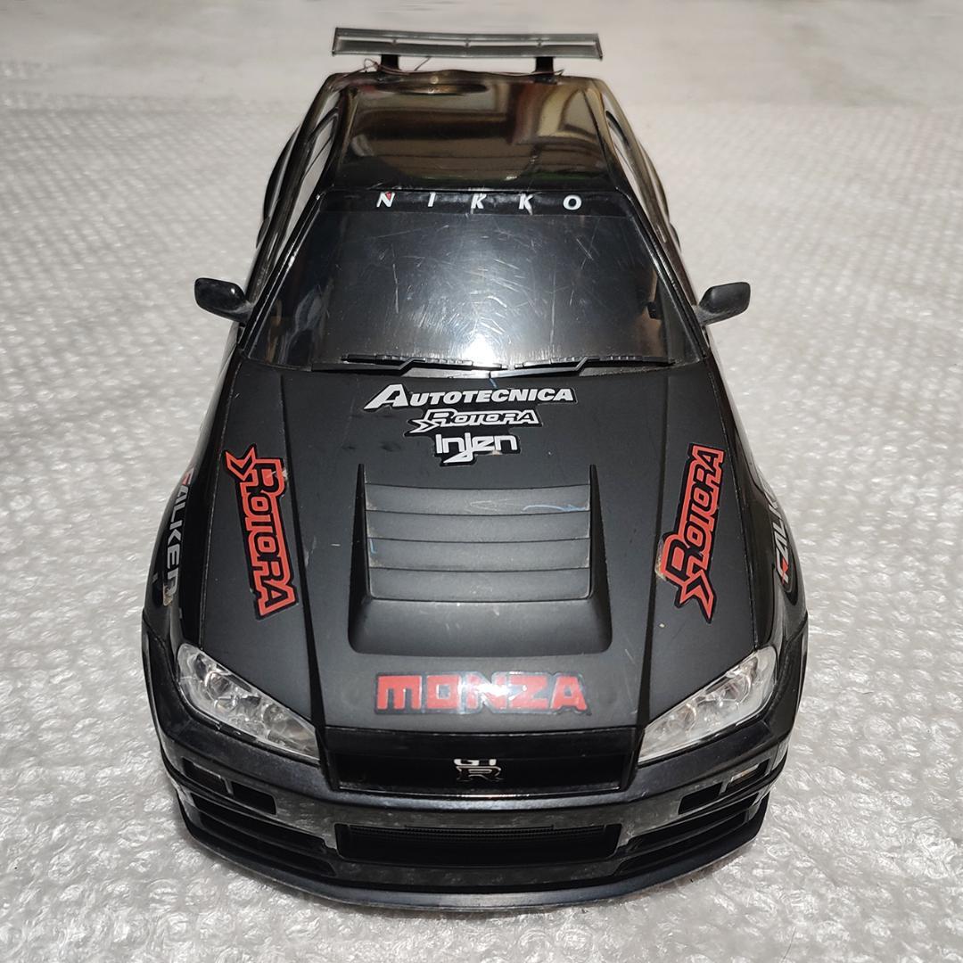 NIKKO 日産 スカイライン GTR R34 1/10 ラジコン - メルカリ