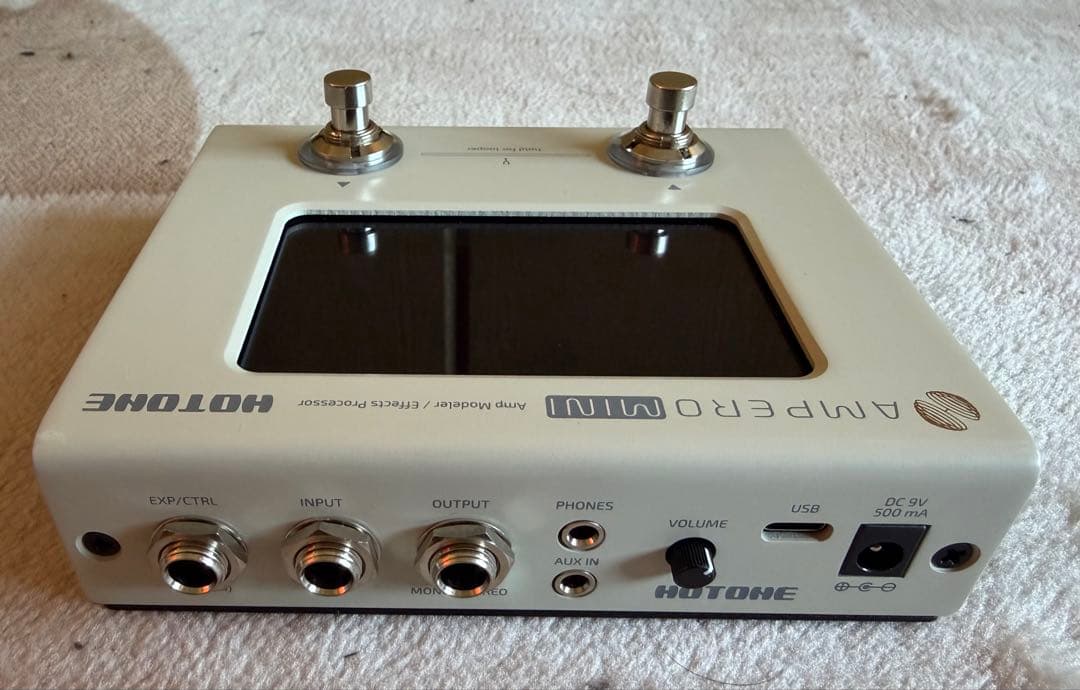Hotone Ampero Mini アンプモデラーエフェクターノミ - メルカリ