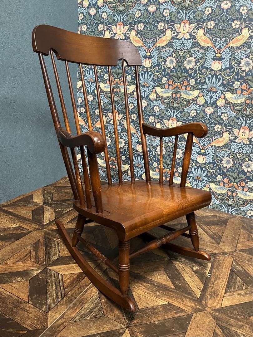 飛騨 キツツキ ロッキングチェア インテリア アンティーク 昭和レトロ 当時物