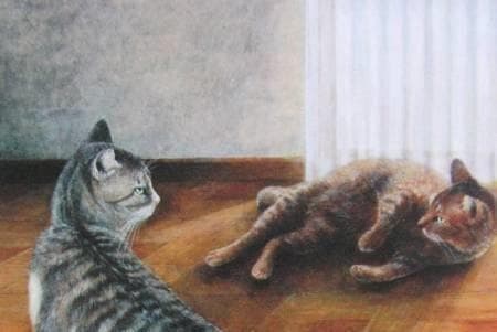 大澤美由紀、【気配】希少な額装用画集より、厳選、新品額装、マット額装付、状態良好