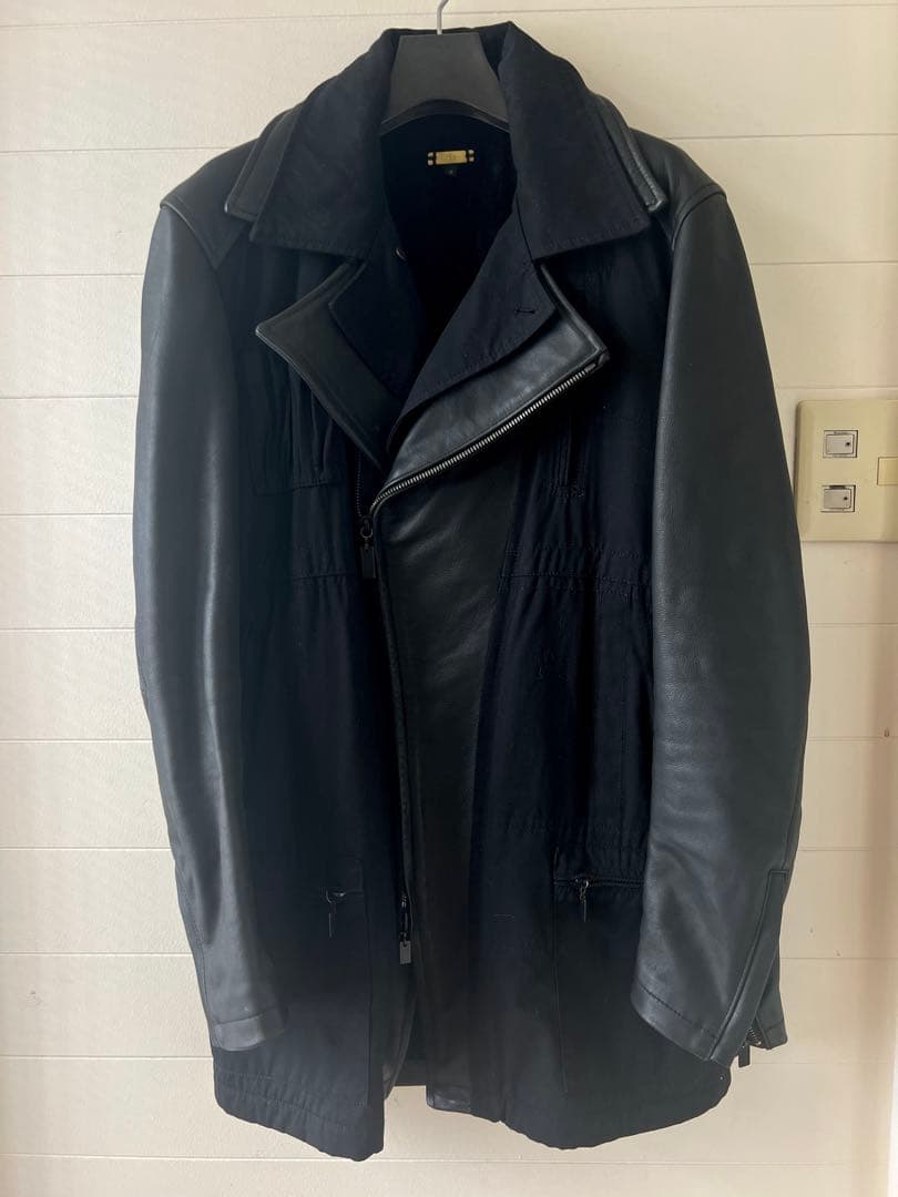 SIVA シヴァ　レザー切替ライダースジャケット　TOSHI-LOW着