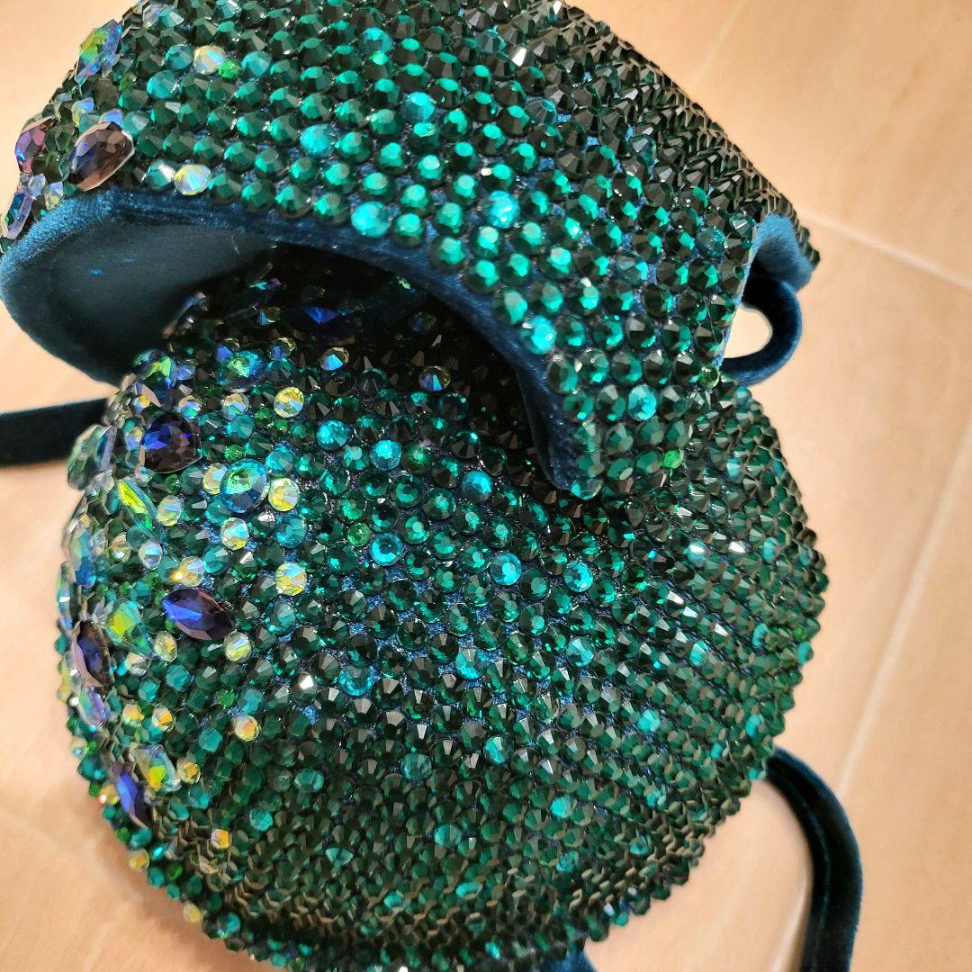 JBBF ビキニフィットネス競技用ビキニ（エメラルドグリーン） - メルカリ