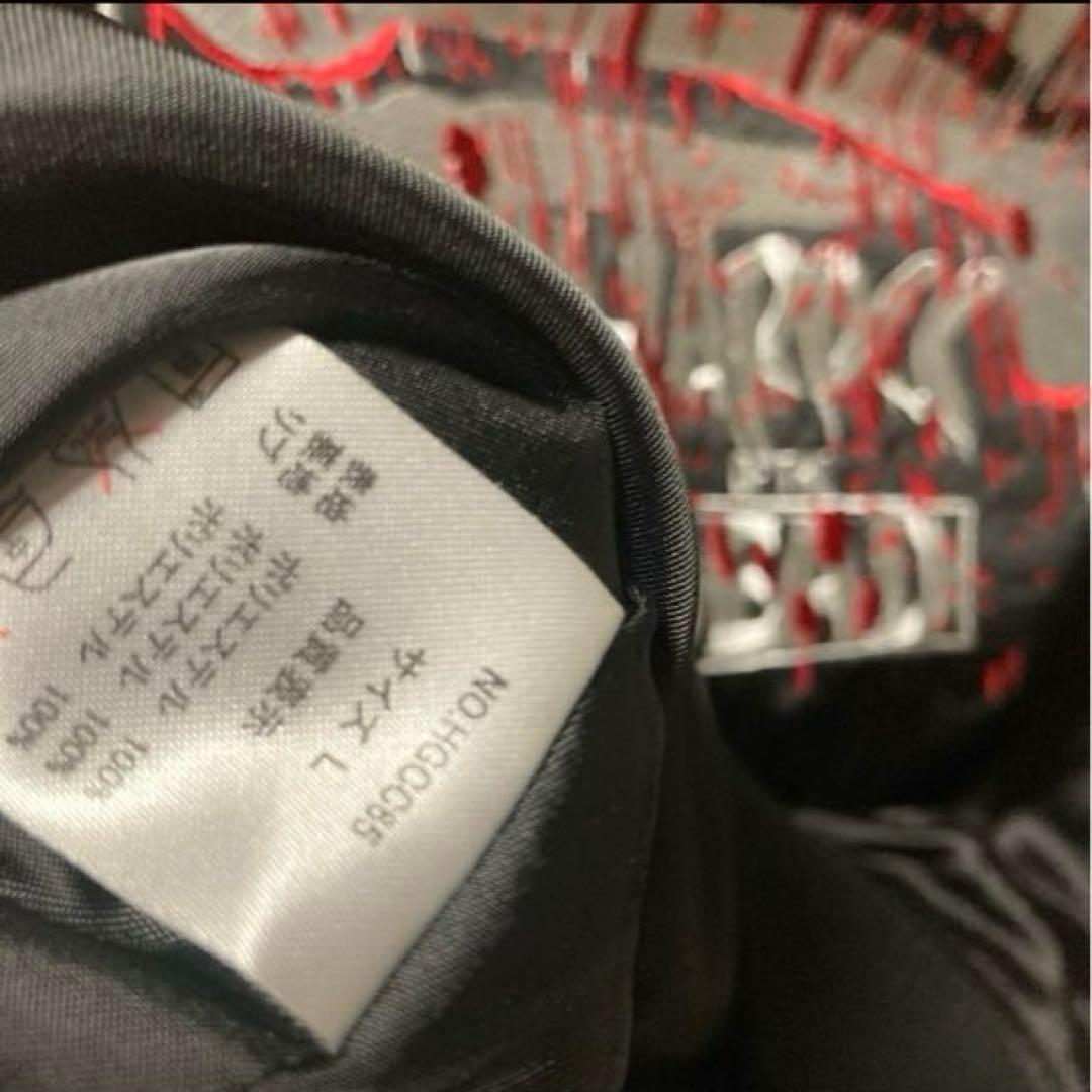 ペ*グ様 L ) ハードコアチョコレート スカジャン ブラック ジャケット