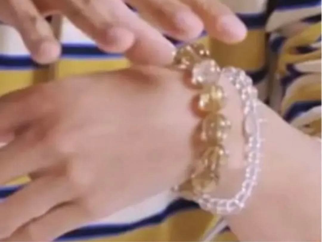 L【窪塚洋介着用】品薄 丹生川上神社 水晶 数珠 パワーストーン