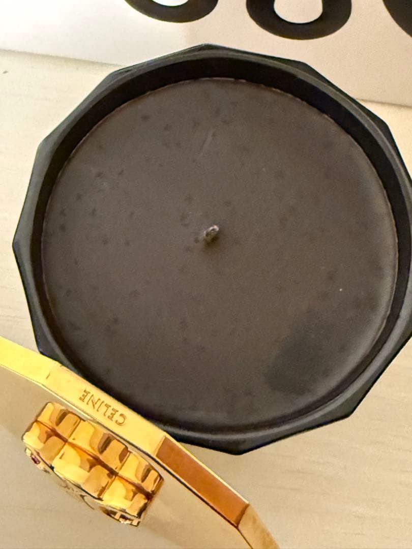 CELINE キャンドル トリオンフ リッド スチールゴールド - メルカリ