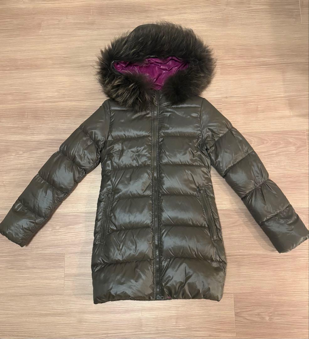 DUVETICA ダウンジャケット サイズ38 オリーブグリーン - メルカリ