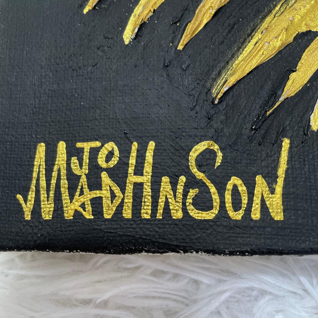 希少品 MAD JOHNSON/マッドジョンソン、ニワトリ絵画、直筆サイン入り