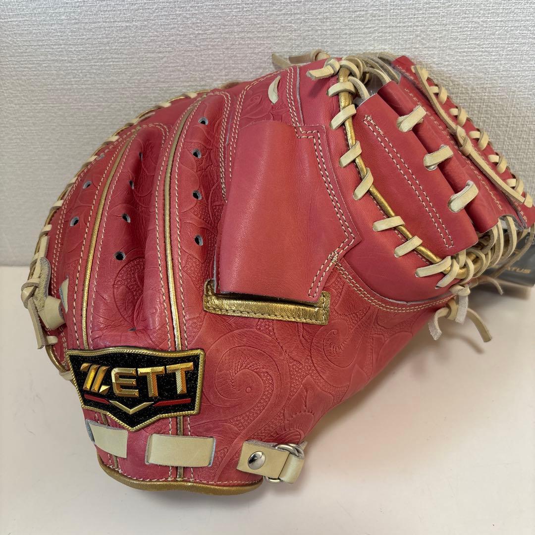 ゼット　プロステイタス　軟式　キャッチャーミット　定価44,000円　小林モデル プロステイタス ゼット ZETT 専用グラブ袋付き 軟式用キャッチャー