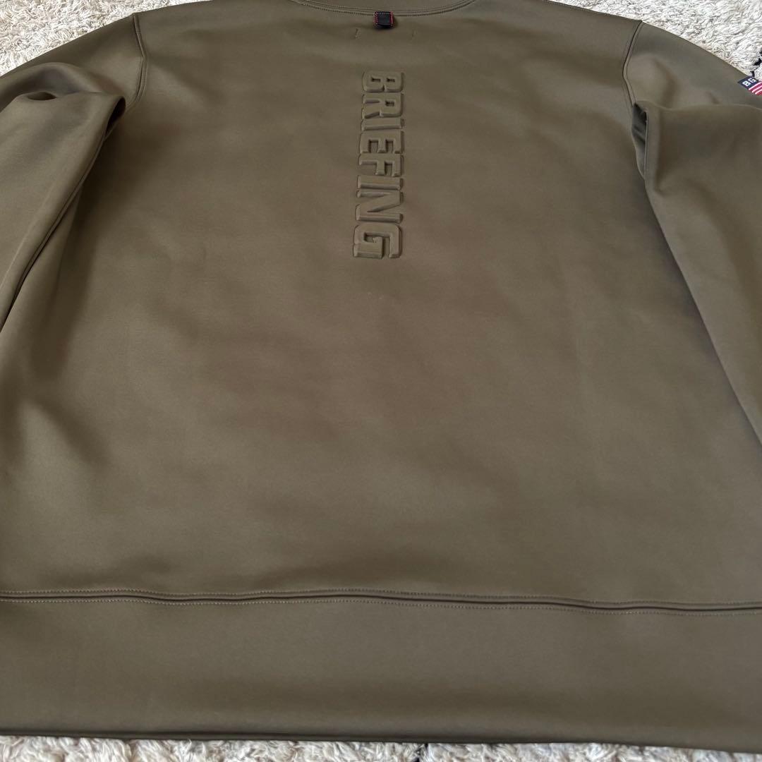 美品✨】ブリーフィング トレーナー スウェット 3Dロゴ 近年モデル