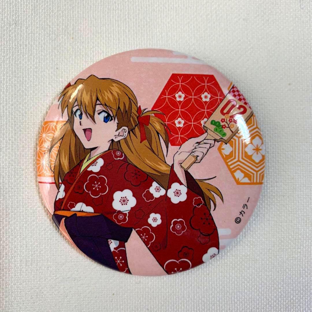 エヴァンゲリオン/アスカ/バッジ/正月/着物/袴 - メルカリ