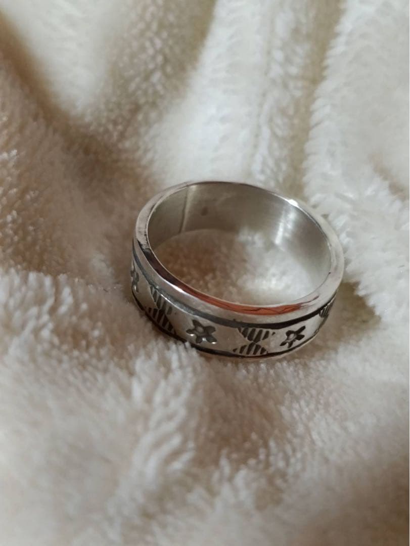 ブルースモーガン⭐︎シルバーリング 16.5号 Bruce Morgan刻印有