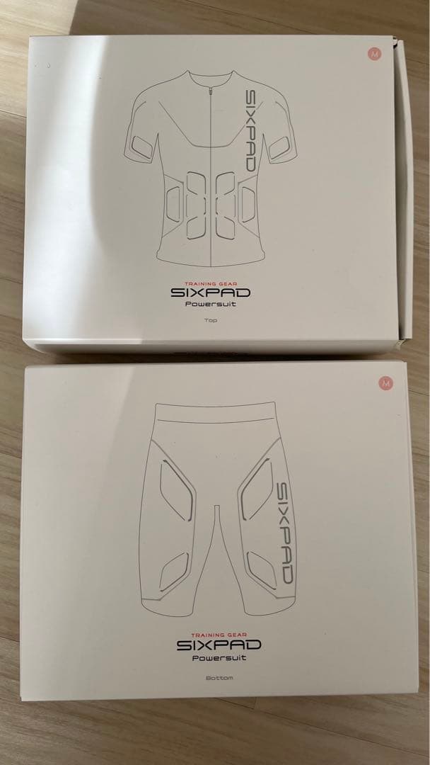 《正規品》シックスパッド　パワースーツ　レディースM　上下セット