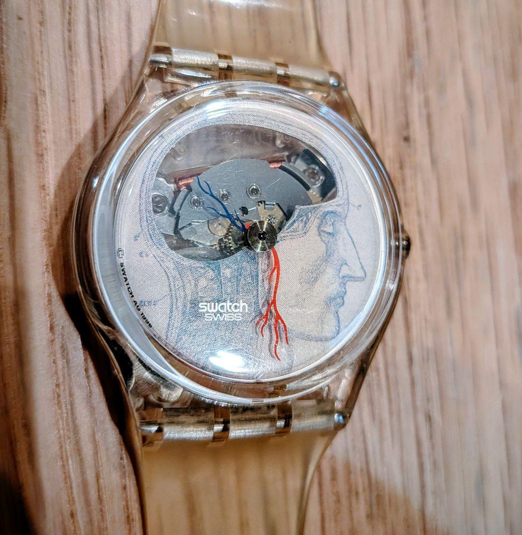 Swatch−Ticking Brain スウォッチ 脳 人体 血管 解剖