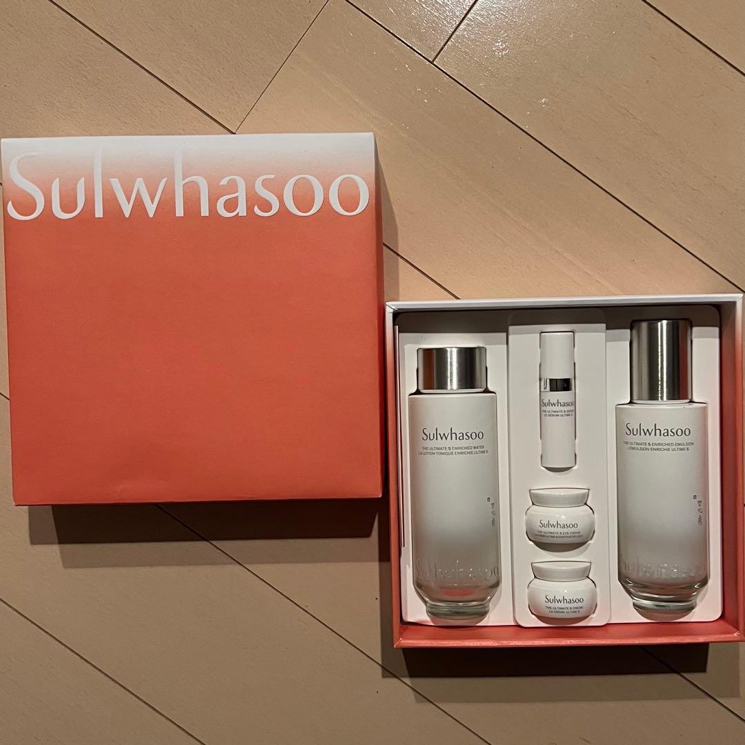 雪花秀 Sulwhasoo 珍雪 ジンソル 化粧水乳液セラムクリーム5点セット