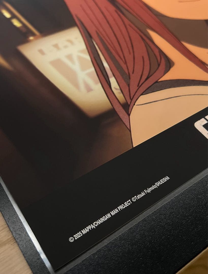 台湾限定 劇場版 チェンソーマン レゼ編 マキマ A3 夜光ポスター