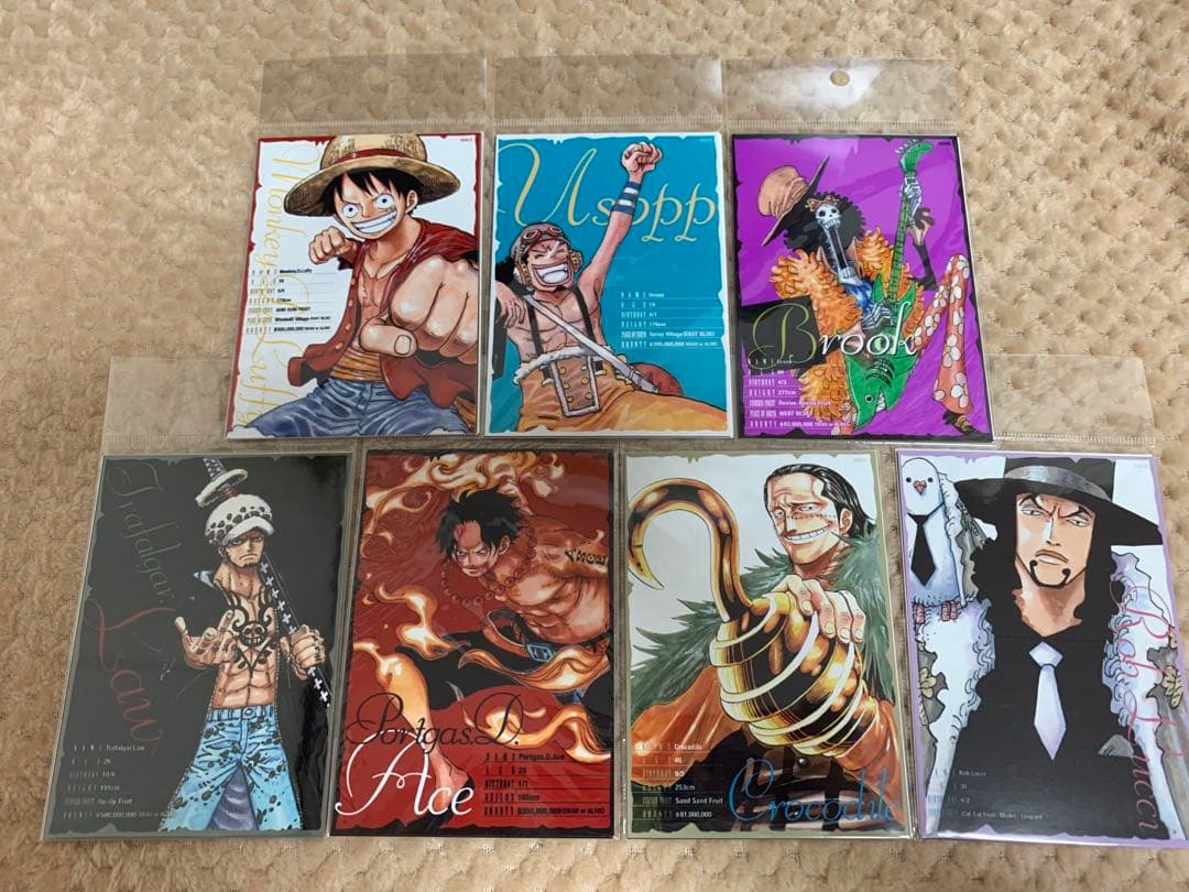 ワンピース 麦わらストア 原作絵 ブロマイド 3枚セット - メルカリ