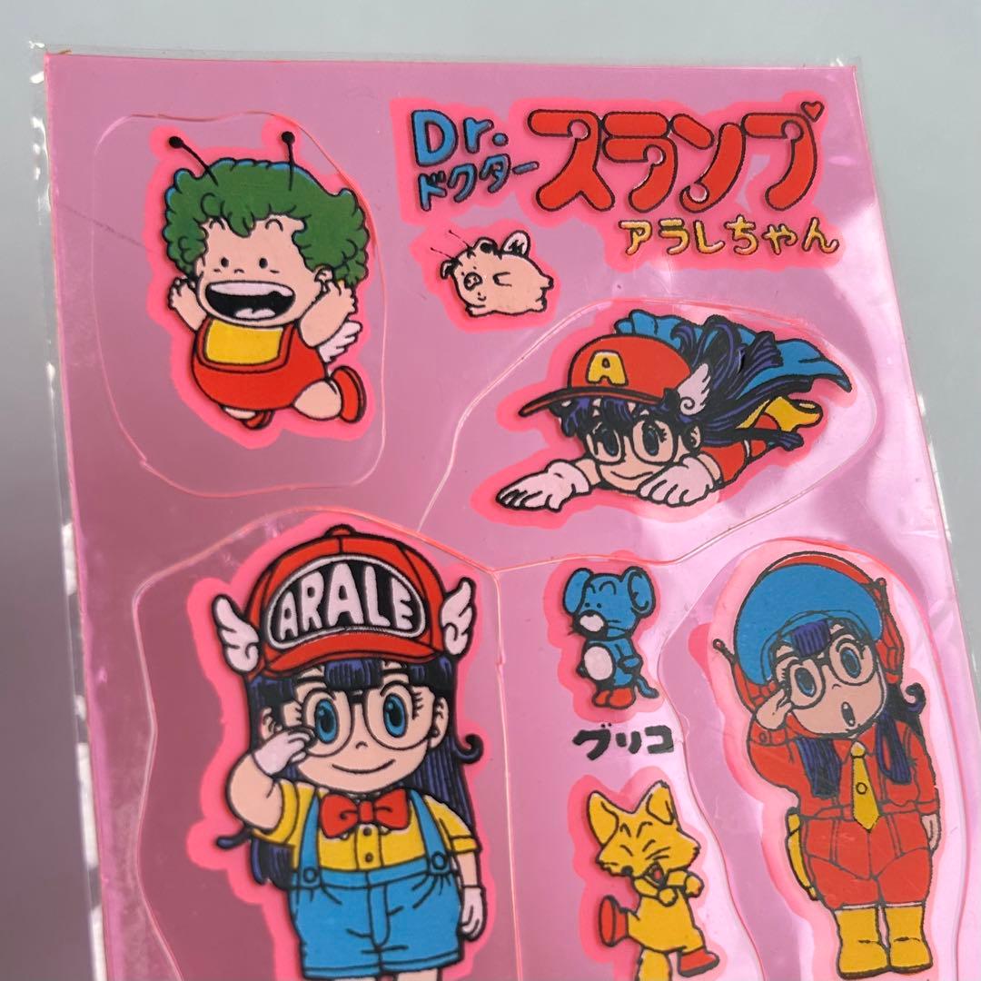 ドクタースランプ アラレちゃん グリコ 鳥山明 非売品 シール